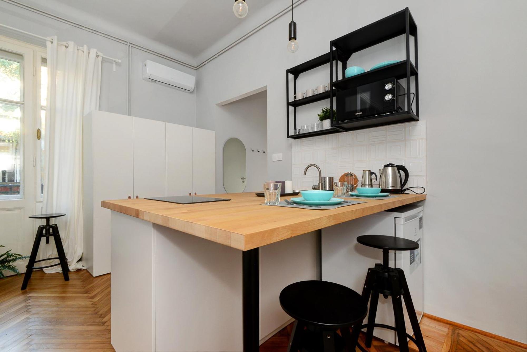 Monochrome Chic Apartments R613 Budapest Eksteriør bilde